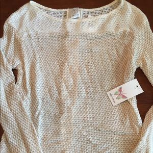 Ella Moss Lightweight Knot Sweater NWT Small